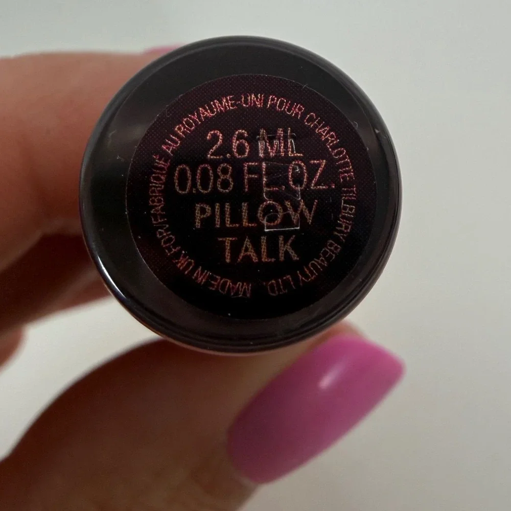 Charlotte Tilbury‎ Collagen Lip Bath Pillow Talk Plumping Gloss Mini 2.6ml New